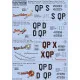 Kits World Kw172001 1/72 Decal For American Nose Art P51b/D Mustang