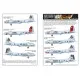 Kits World Kw172012 1/72 Decal For B17 F/G Flying Fortress