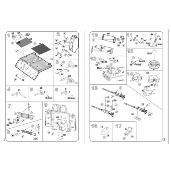 Vmodels 35082 1/35 M113a3 Photo Etched Accessories Kit