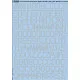 Kits World Kw172025 1/72 Decal For 48 Code Letters Medium Sea Grey