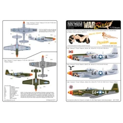 Kits World Kw172049 1/72 Decal For P-51d Mustang Accessories For Aircraft