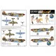 Kits World Kw172060 1/72 Decal For Curtiss P-40 Warhawks Accessories Kit