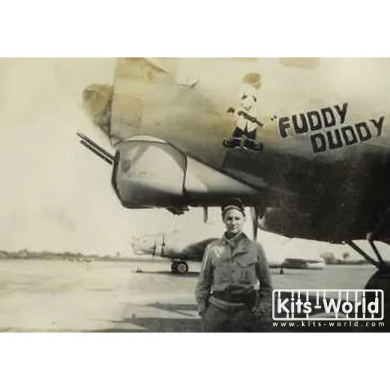 Kits World Kw172080 1/72 Decal For B-17f/G Flying Fortress