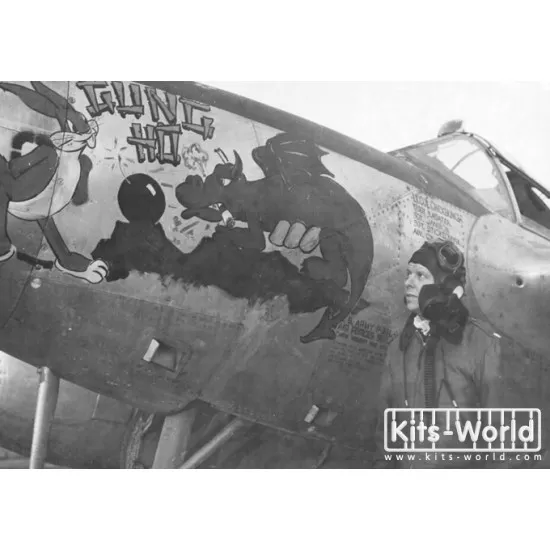 Kits World Kw172082 1/72 Decal For Lightning P-38j/L P-38j-15-lo