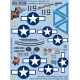 Kits World Kw172083 1/72 Decal For Thunderbolt P-47n P-47n-2-re 119