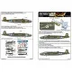 Kits World Kw172099 1/72 Decal For B-25j Mitchells Catch 22 B-25h-1na