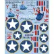 Kits World Kw172116 1/72 Decal For B-24d Liberator Snow White And The Seven Dwarfs