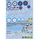 Kits World Kw172214 1/72 Decal For Avro Vulcan Accessories For Aircraft