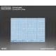 Kits World Kw3de001 Human Eyeballs 0.72mm 0.85mm 0.95mm 1.10mm 42 Pairs