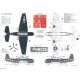 Techmod 32017 1/32 Decal For Avenger Tbm-3 Accessories Kit
