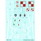 Techmod 48057 1/48 Decal For Pzl P-11c Accessories For Aircraft
