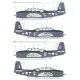 Techmod 48070 1/48 Decal For Avenger Tbf/M-1c Accessories For Aircraft