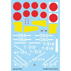 Techmod 48816 1/48 Decal For G4m1 Betty Accessories For Aircraft