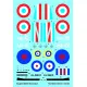 Techmod 72038 1/72 Decal For Vindicator Sb2-u Accessories For Aircraft
