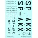 Techmod 72114 1/72 Decal For Junkers Ju-52 Pll Lot Accessories For Aircraft