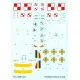 Techmod 72124 1/72 Decal For Pzl-23a/B Karas Accessories For Aircraft