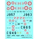 Techmod 72143 1/72 Decal For Potez 63-11 Accessories For Aircraft