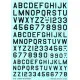 Techmod 72150 1/72 Decal U.s. Letters And Numbers Black Accessories For Aircraft