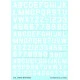 Techmod 72152 1/72 Decal U.s. Letters And Numbers White Accessories For Aircraft