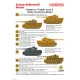 Techmod 72805 1/72 Decal For Pzkpfw Vi Tiger I Early Accessories For Model Kit