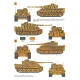 Techmod 72805 1/72 Decal For Pzkpfw Vi Tiger I Early Accessories For Model Kit
