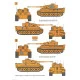 Techmod 72805 1/72 Decal For Pzkpfw Vi Tiger I Early Accessories For Model Kit