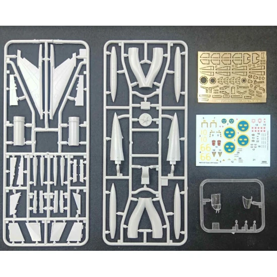 Mikro Mir 72-027 1/72 Saab J35f Draken Plastic Model Kit