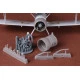 Sbs 72079 1/72 Gloster Gladiator Engine And Cowling Set For Airfix Kit Resin Model