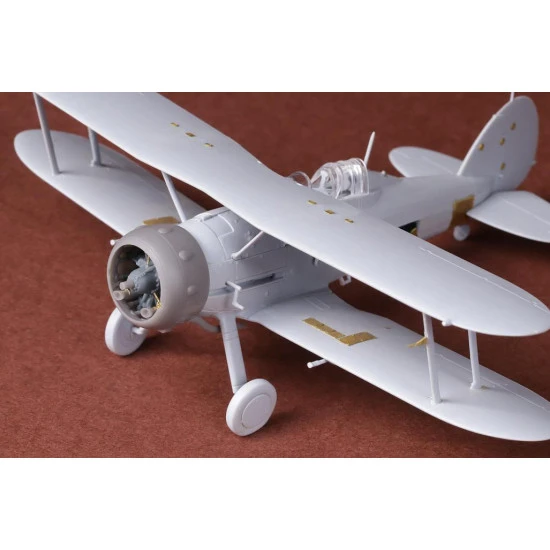 Sbs 72079 1/72 Gloster Gladiator Engine And Cowling Set For Airfix Kit Resin Model