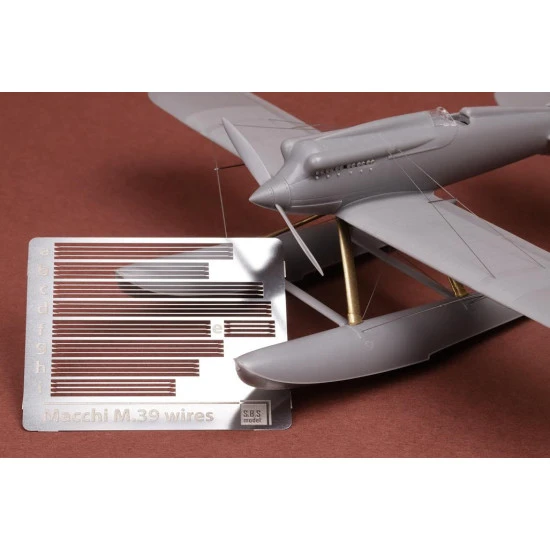 Sbs 48085 1/48 Macchi M 39 Rigging Wire Set For Sbs Model Kit