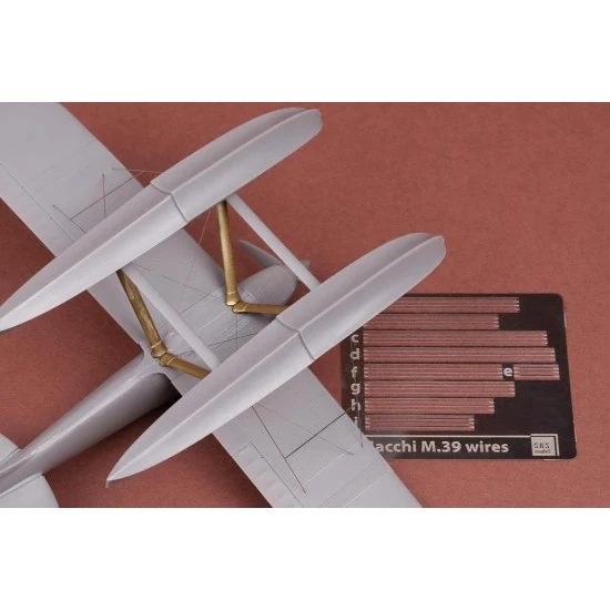 Sbs 48085 1/48 Macchi M 39 Rigging Wire Set For Sbs Model Kit