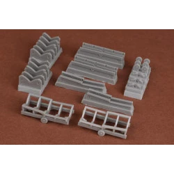 Sbs 48084 1/48 Macchi M 39 Beaching Gear Set For Sbs Model Kit