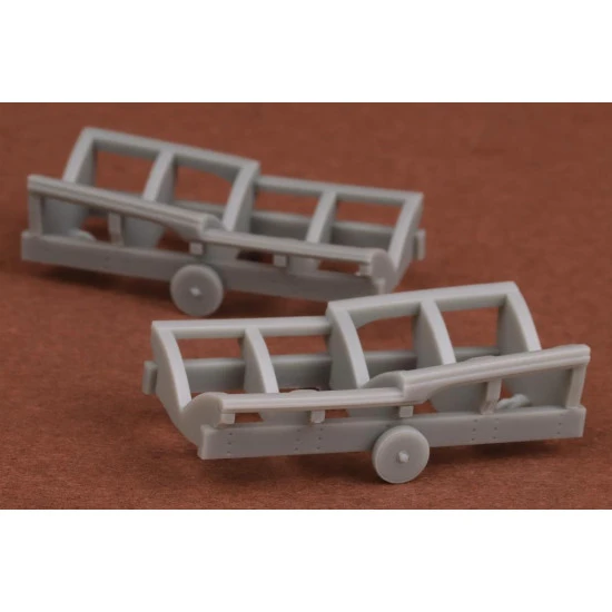 Sbs 48084 1/48 Macchi M 39 Beaching Gear Set For Sbs Model Kit