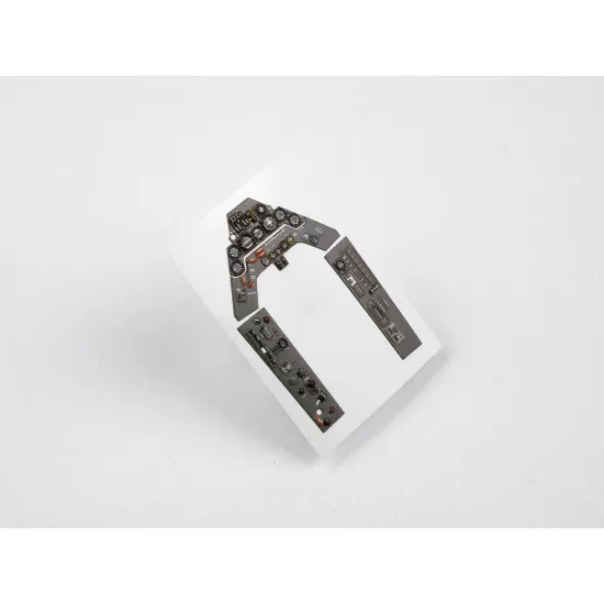 Red Fox Qs-24005 1/24 3d Instrument Panel For Focke Wulf Fw 190d-9 Dora For Trumpeter