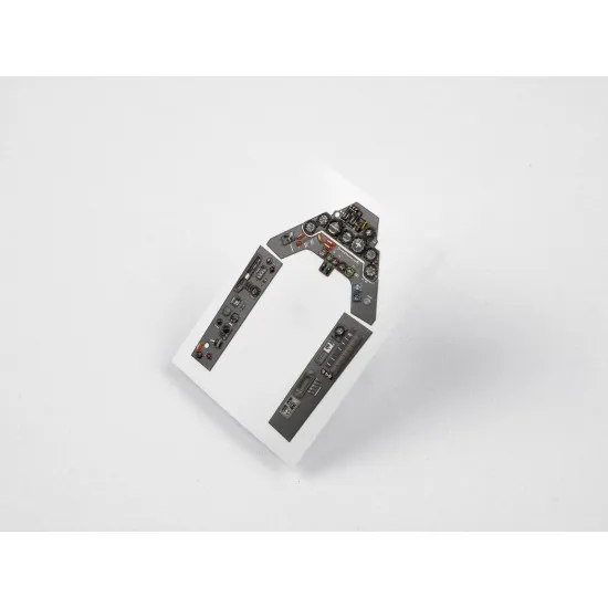 Red Fox Qs-24005 1/24 3d Instrument Panel For Focke Wulf Fw 190d-9 Dora For Trumpeter