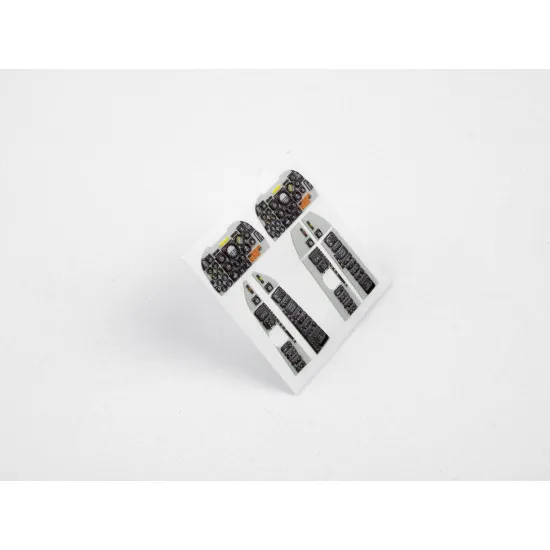 Red Fox Qs-32019 1/32 3d Instrument Panel For T-2 Buckeye For Special Hobby