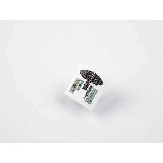 Red Fox Qs-32023 1/32 3d Instrument Panel For Mig-15 Bis Fagot B For Trumpeter