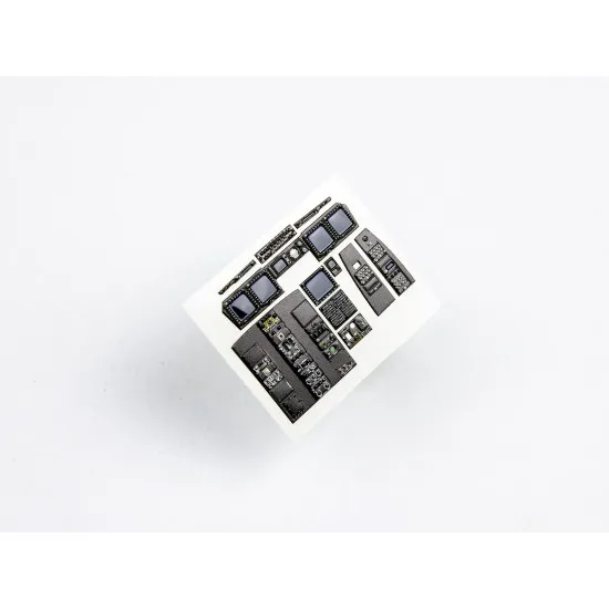 Red Fox Qs-48027 1/48 3d Instrument Panel For Mv-22 Osprey Hobby Boss