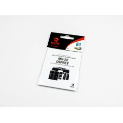 Red Fox Qs-48027 1/48 3d Instrument Panel For Mv-22 Osprey Hobby Boss