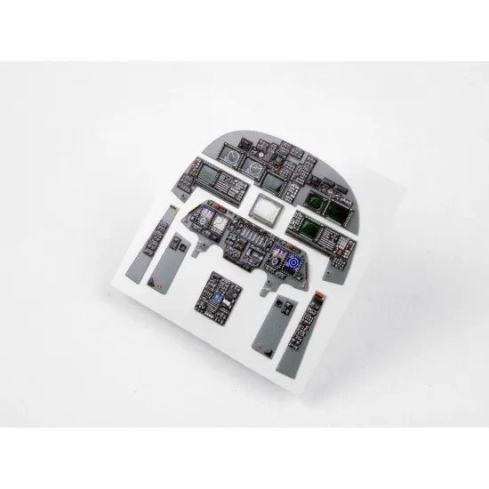 Red Fox Qs-48125 1/48 3d Instrument Panel For B-1b Lancer Late For Revell