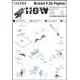 Hgw 132059 1/32 Bristol F.2b Fighter Detail Set Photo-etched And Fabric For Wingnut Wings