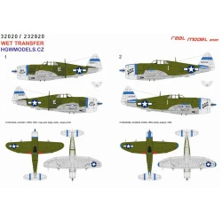 Hgw 232920 1/32 Decal For P-47d Razorback Over Saipan Wet Transfer