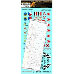 Hgw 248040 1/48 Decal For L-29 Delfin Wet Transfer Accessories For Aircraft