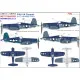 Hgw 248903 1/48 Decal For F4u-1a Corsair Vf-17 Jolly Rogers Part 2 Wet Transfer