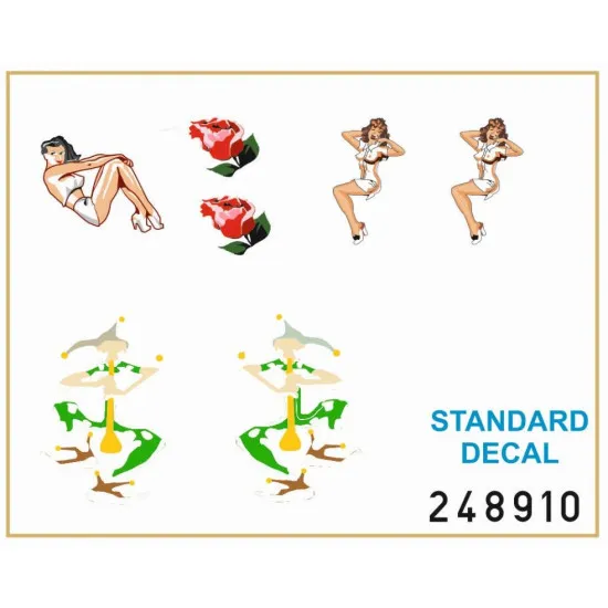 Hgw 248910 1/48 Decal For P-47d Razorback Over New Guinea And Saipan Wet Transfer