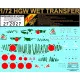 Hgw 272027 1/72 Decal For Ki-61-id Camouflage Wet Transfer Accessoreis Kit