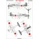Hgw 272027 1/72 Decal For Ki-61-id Camouflage Wet Transfer Accessoreis Kit