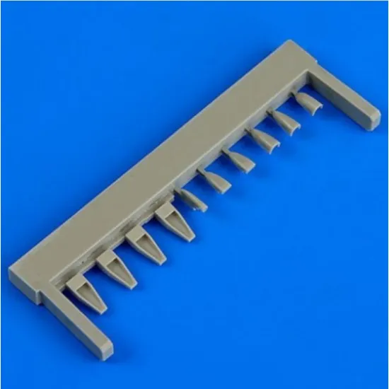Quickboost 48617 1/48 Aero L-29 Delfin Air Scoops For Amk Accessories Kit