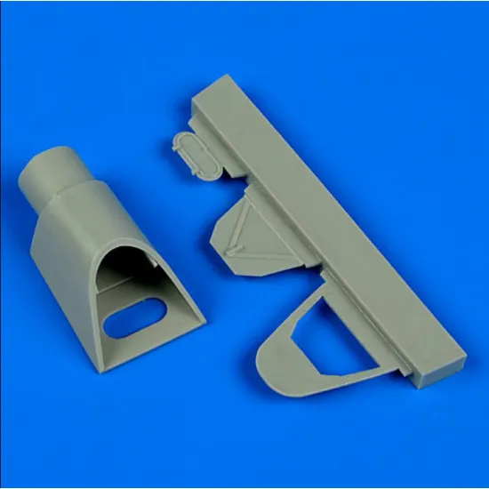 Quickboost 48637 1/48 Messerschmitt Bf 109g - Opened Cockpits Rear Bulkhead Eq. Mw50 Or Gm1 For Eduard