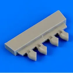 Quickboost 48700 1/48 Douglas Sbd-5 Dauntless Exhaust For Accurate Miniatures